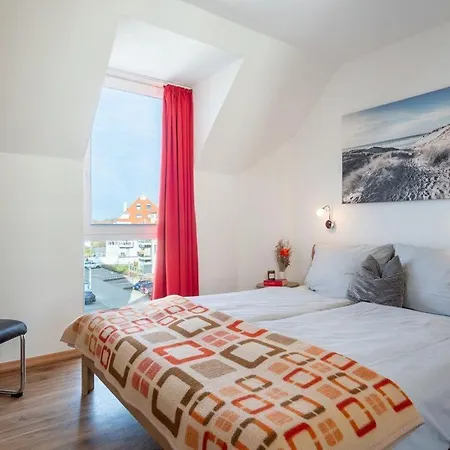 Апартаменты Strandpark-grossenbrode-haus-windrose-wohnung-13 Гросенброде