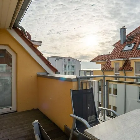 Апартаменты Strandpark-grossenbrode-haus-windrose-wohnung-13